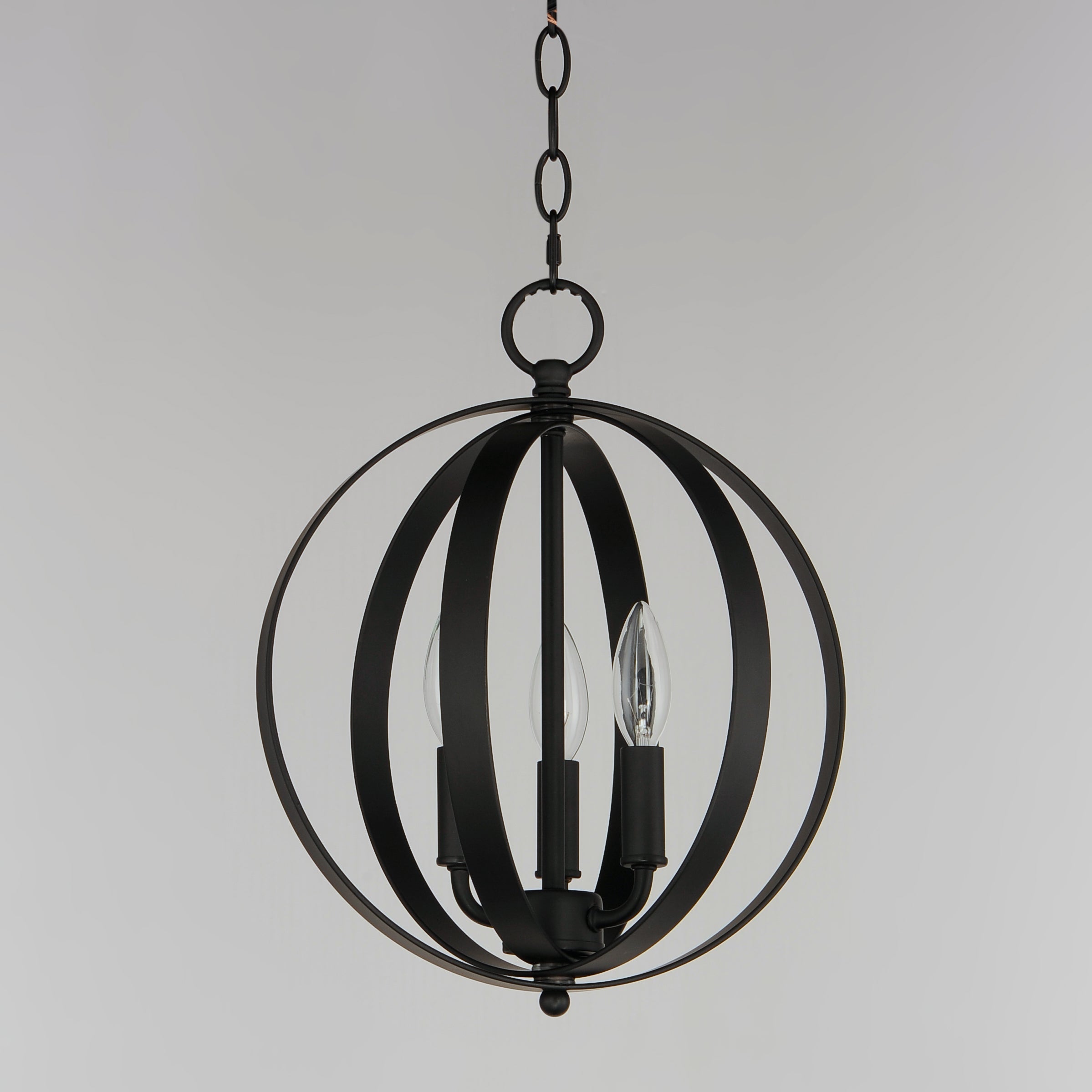 12 Inch Single Pendant – Black