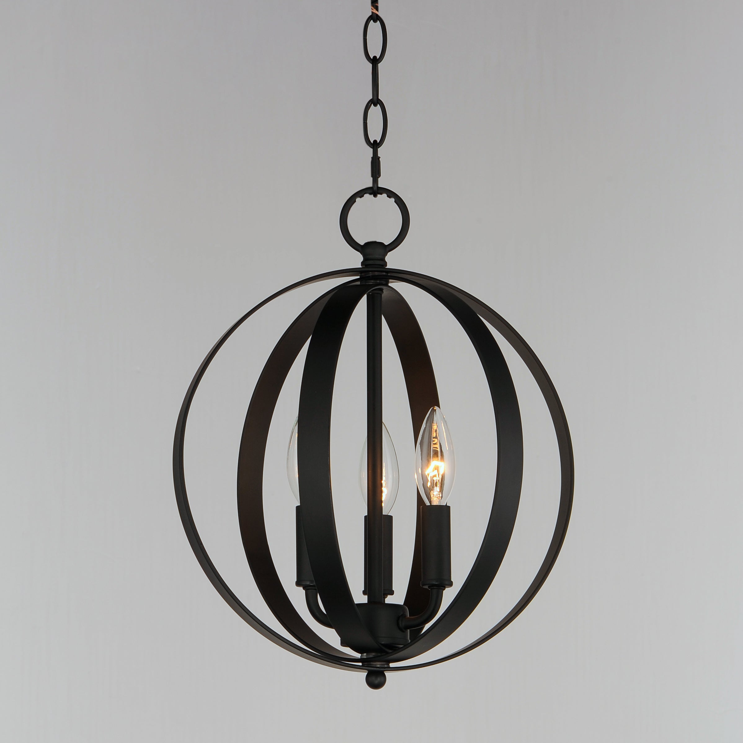 12 Inch Single Pendant – Black