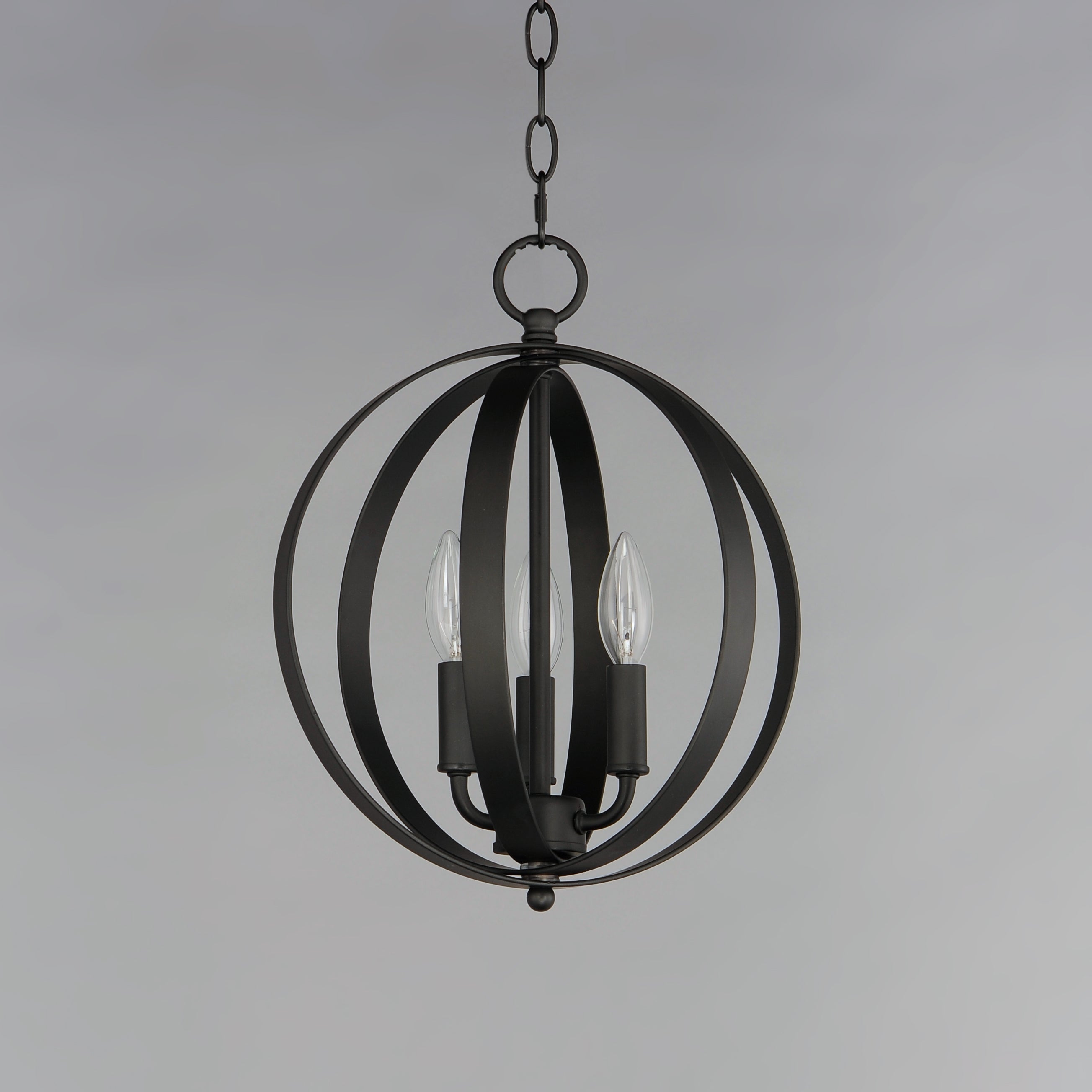 12 Inch Single Pendant – Black