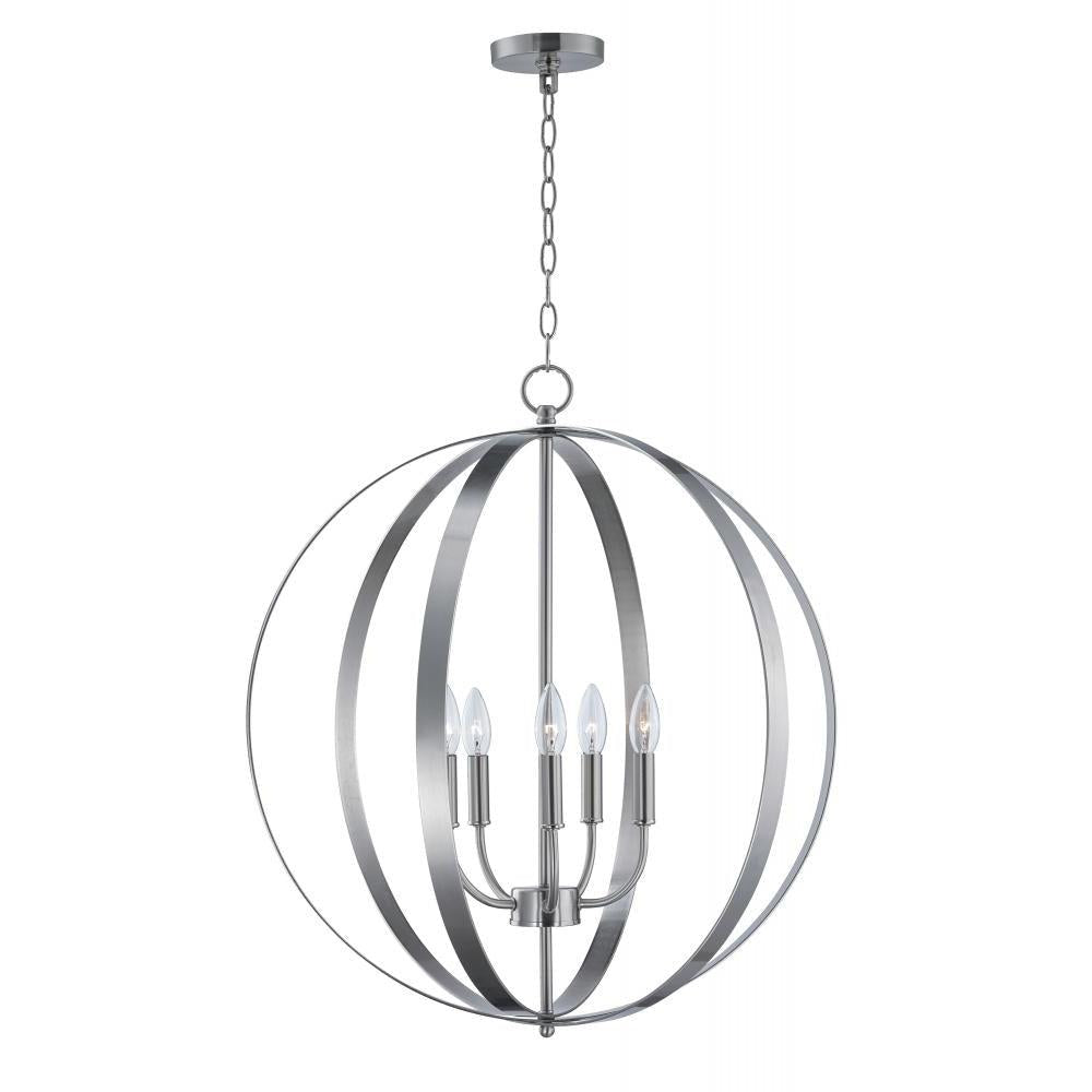 Maxim Lighting 10032SN Provident 24 Inch Semi Flush Mount Light – Satin Nickel