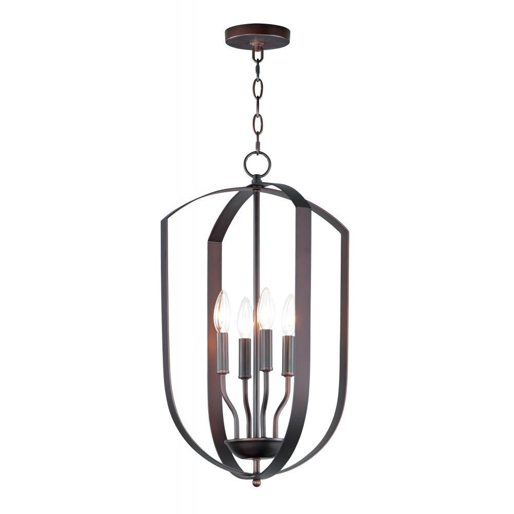 Maxim Lighting 10034OI Provident 14.5 Inch Chandelier – Oil Rubbed Bronze