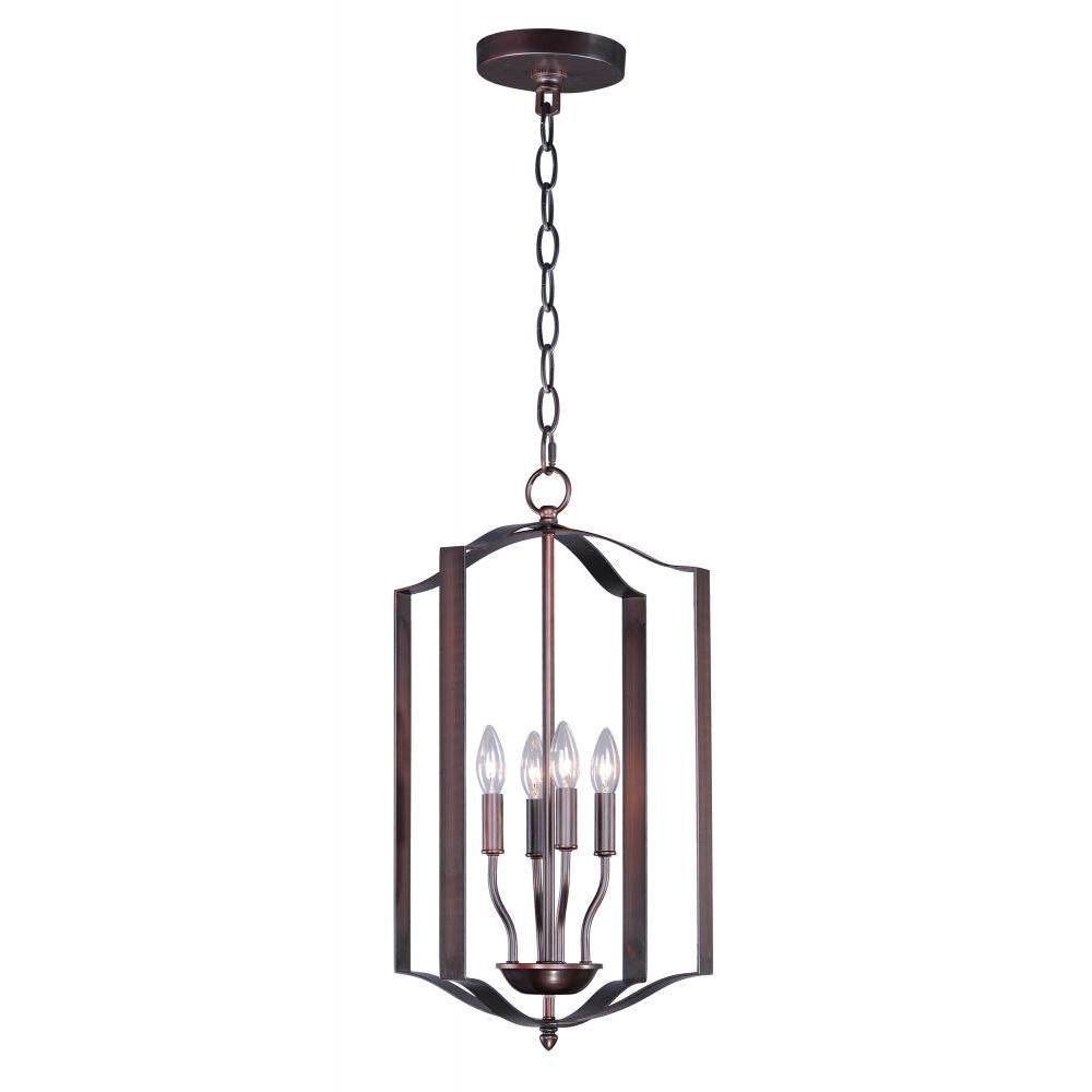 Maxim Lighting 10036OI Provident 15 Inch Semi Flush Mount Light – Oil Rubbed Bronze