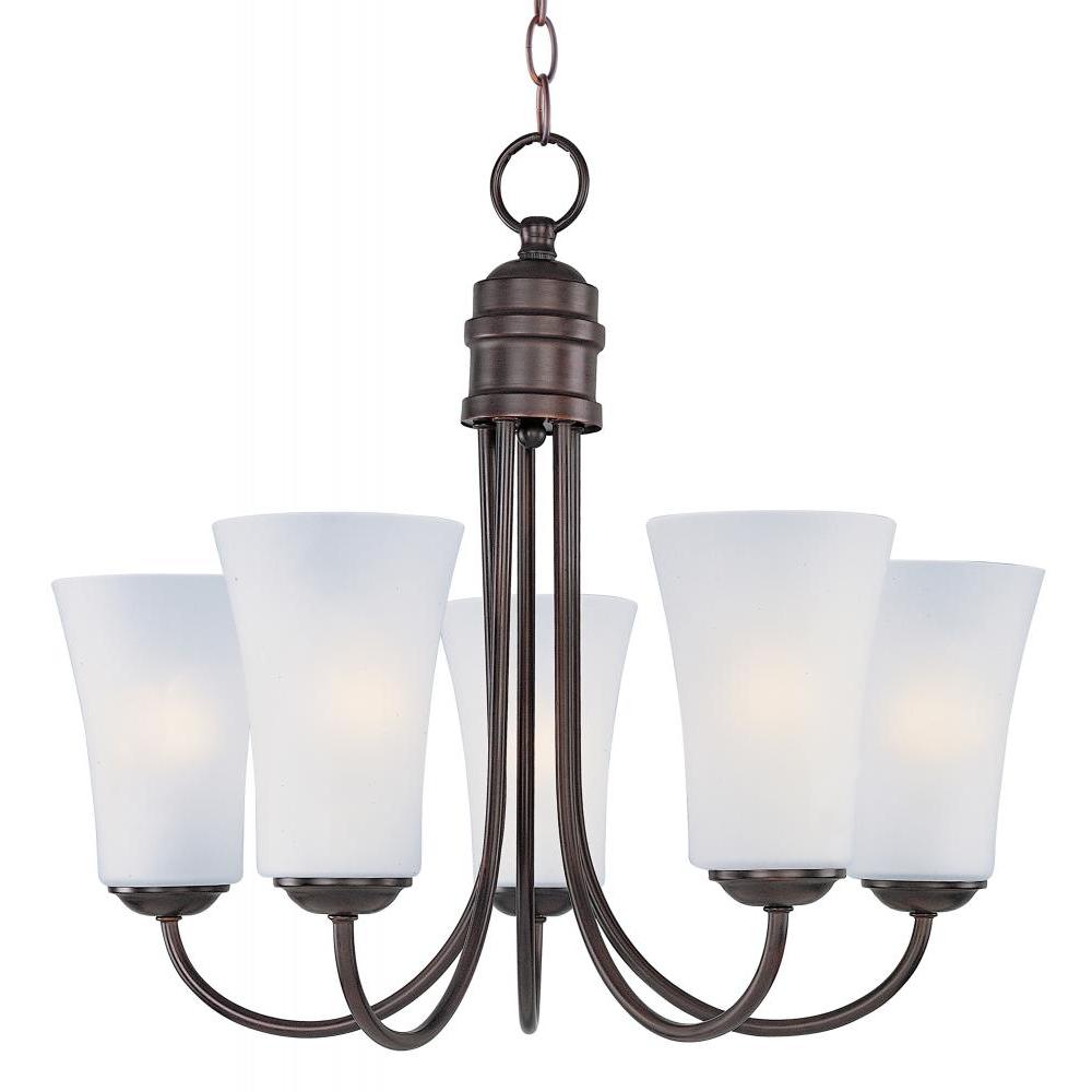 Maxim Lighting 10045FTOI Logan 20 Inch Semi Flush Mount Light – Oil Rubbed Bronze