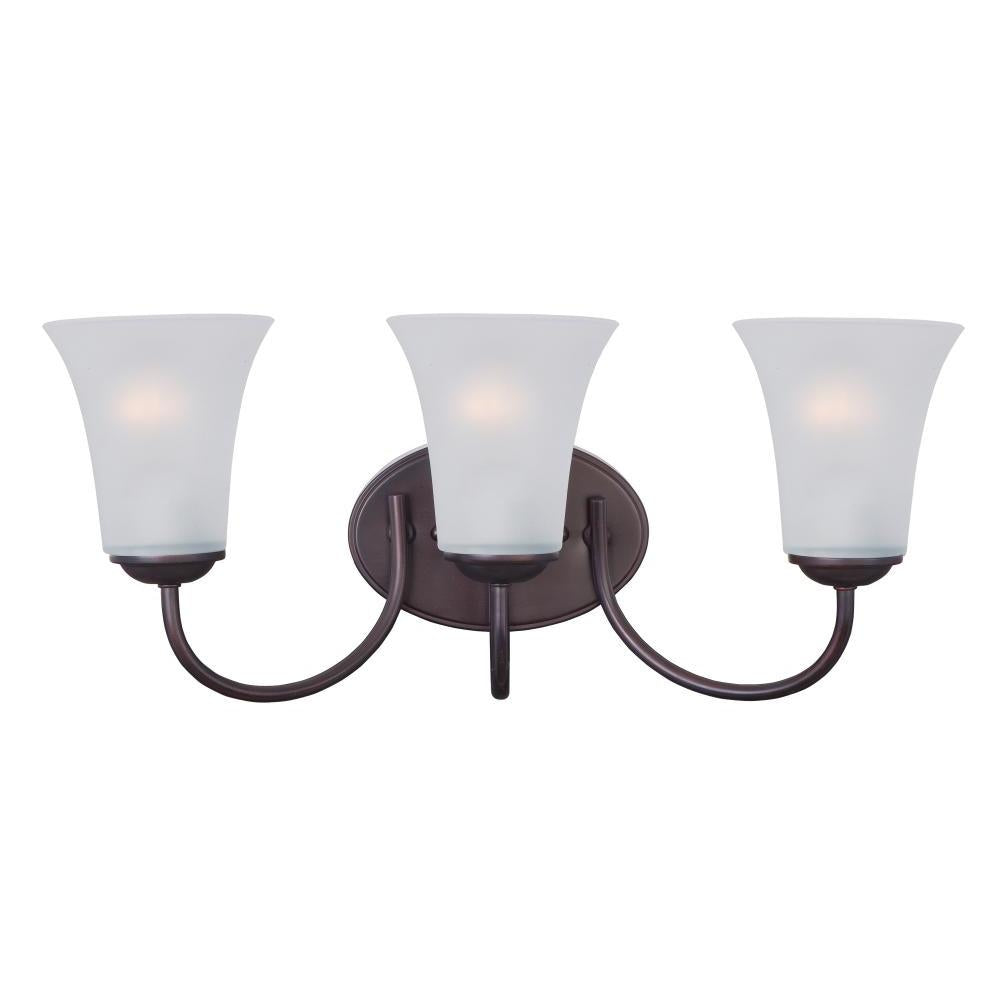 Maxim Lighting 10053FTOI Logan 19 Inch Bathroom Vanity - Oil Rubbed Bronze