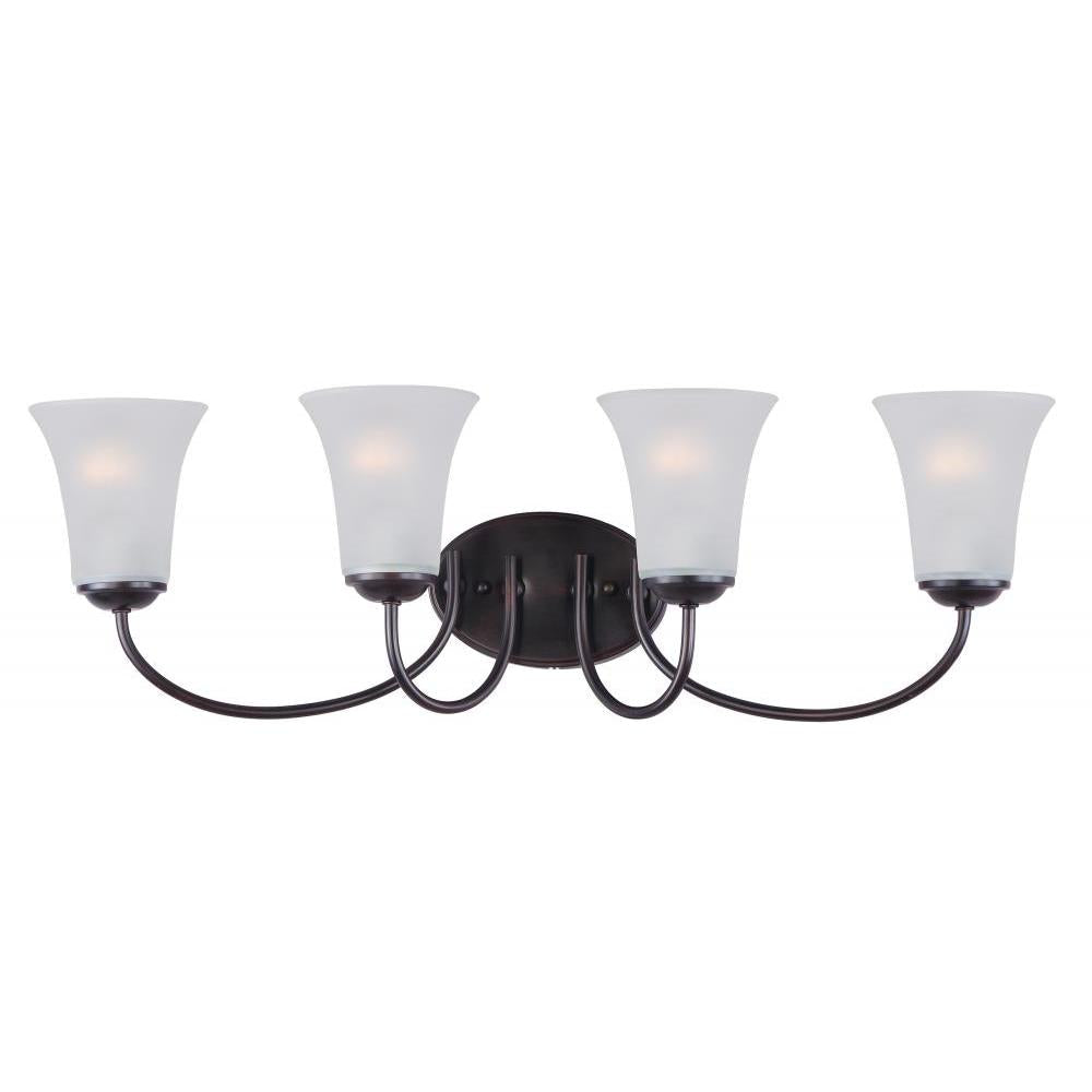 Maxim Lighting 10054FTOI Logan 28 Inch Bathroom Vanity - Oil Rubbed Bronze