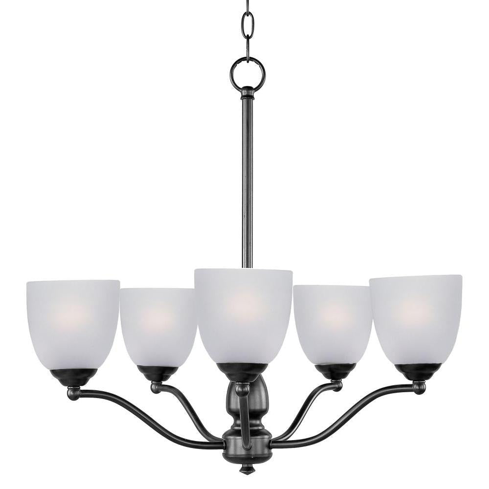 Maxim Lighting 10065FTBK Stefan 25 Inch Semi Flush Mount Light – Black