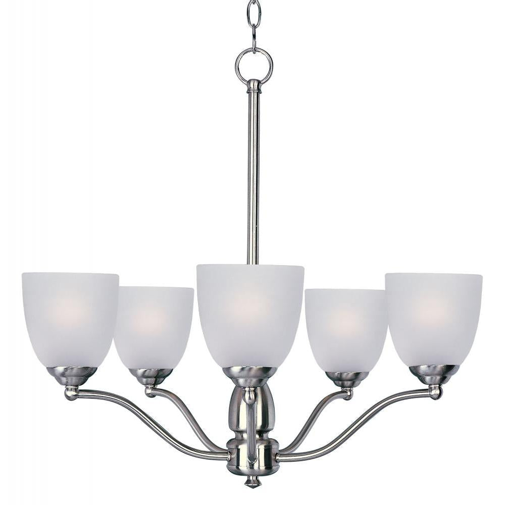 Maxim Lighting 10065FTSN Stefan 25 Inch Semi Flush Mount Light – Satin Nickel