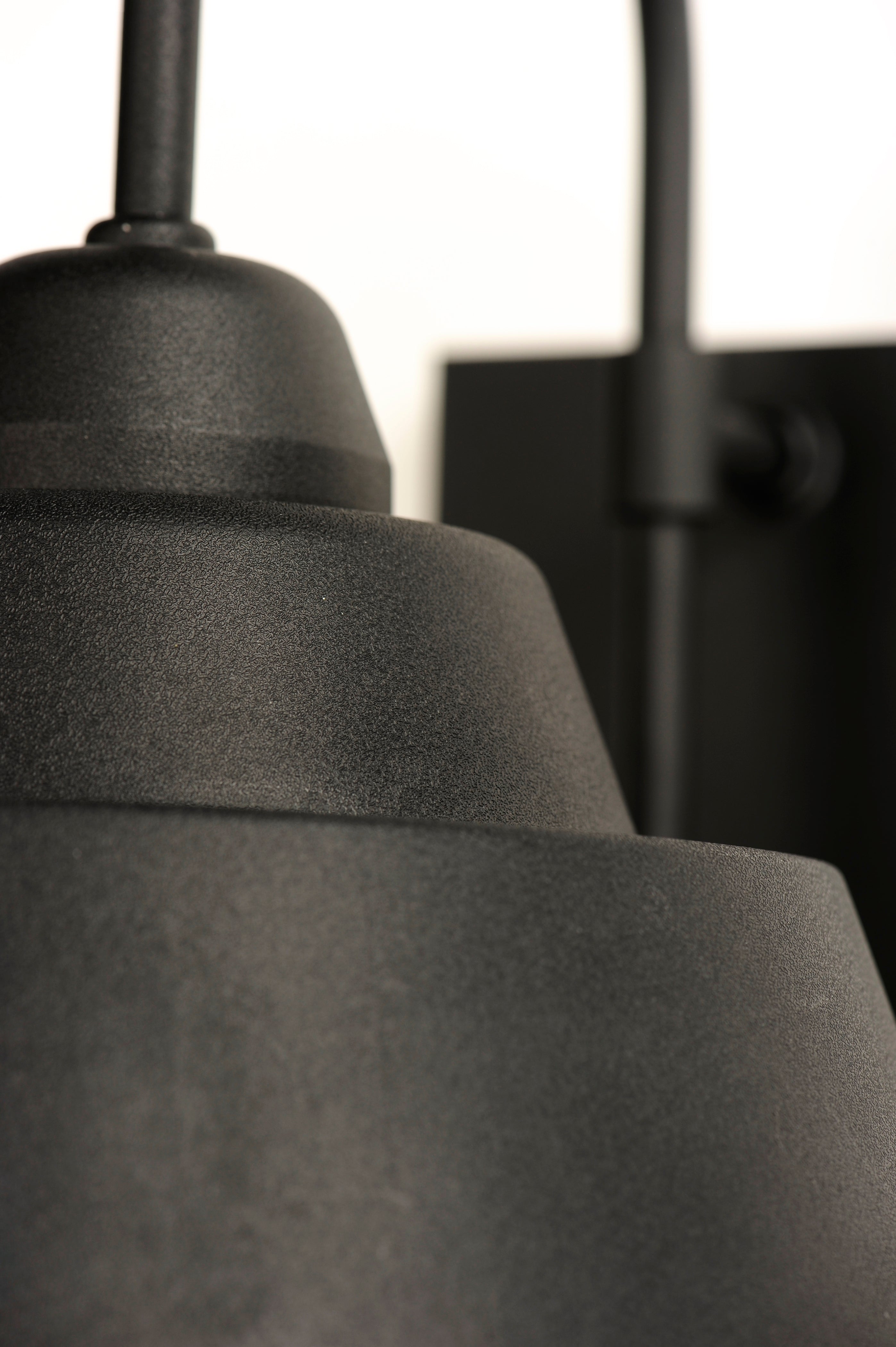 10 Inch Outdoor Wall Sconce – Black