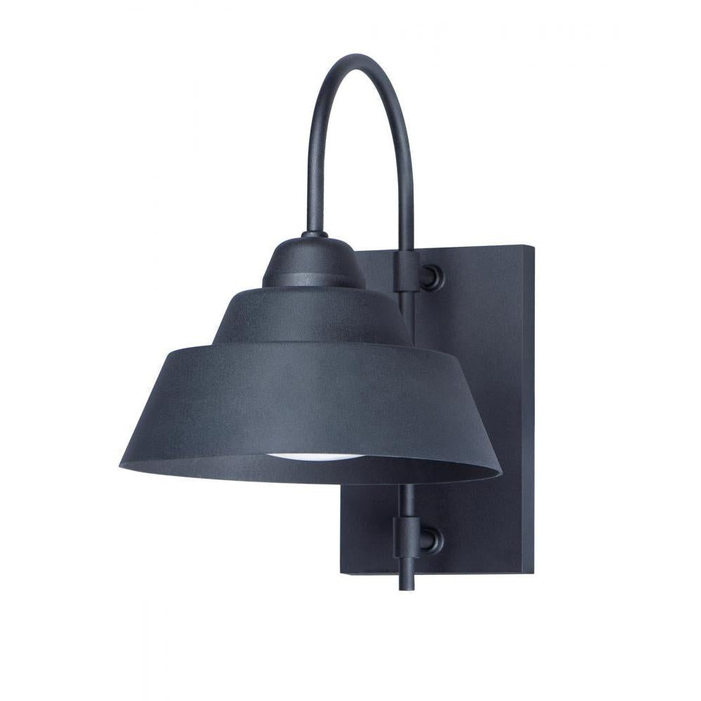 10 Inch Outdoor Wall Sconce – Black