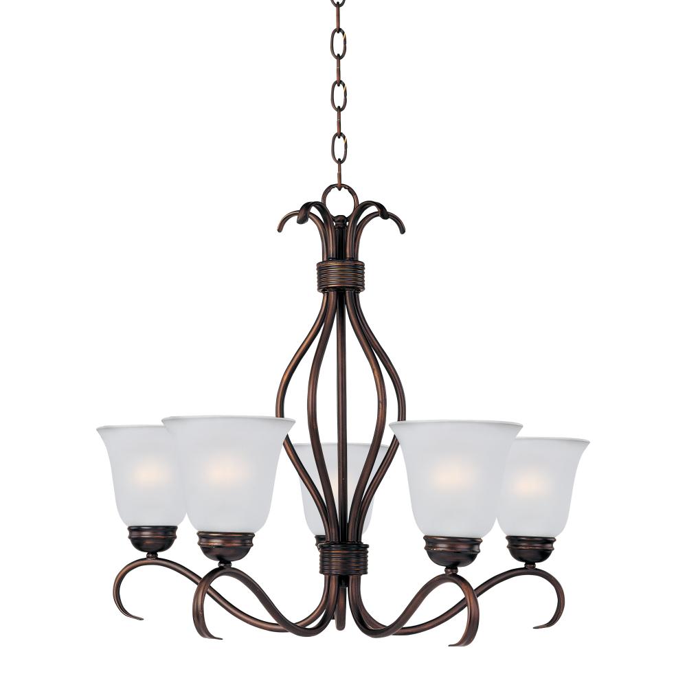 Maxim Lighting 10125FTOI Basix 26 Inch Semi Flush Mount Light – Oil Rubbed Bronze