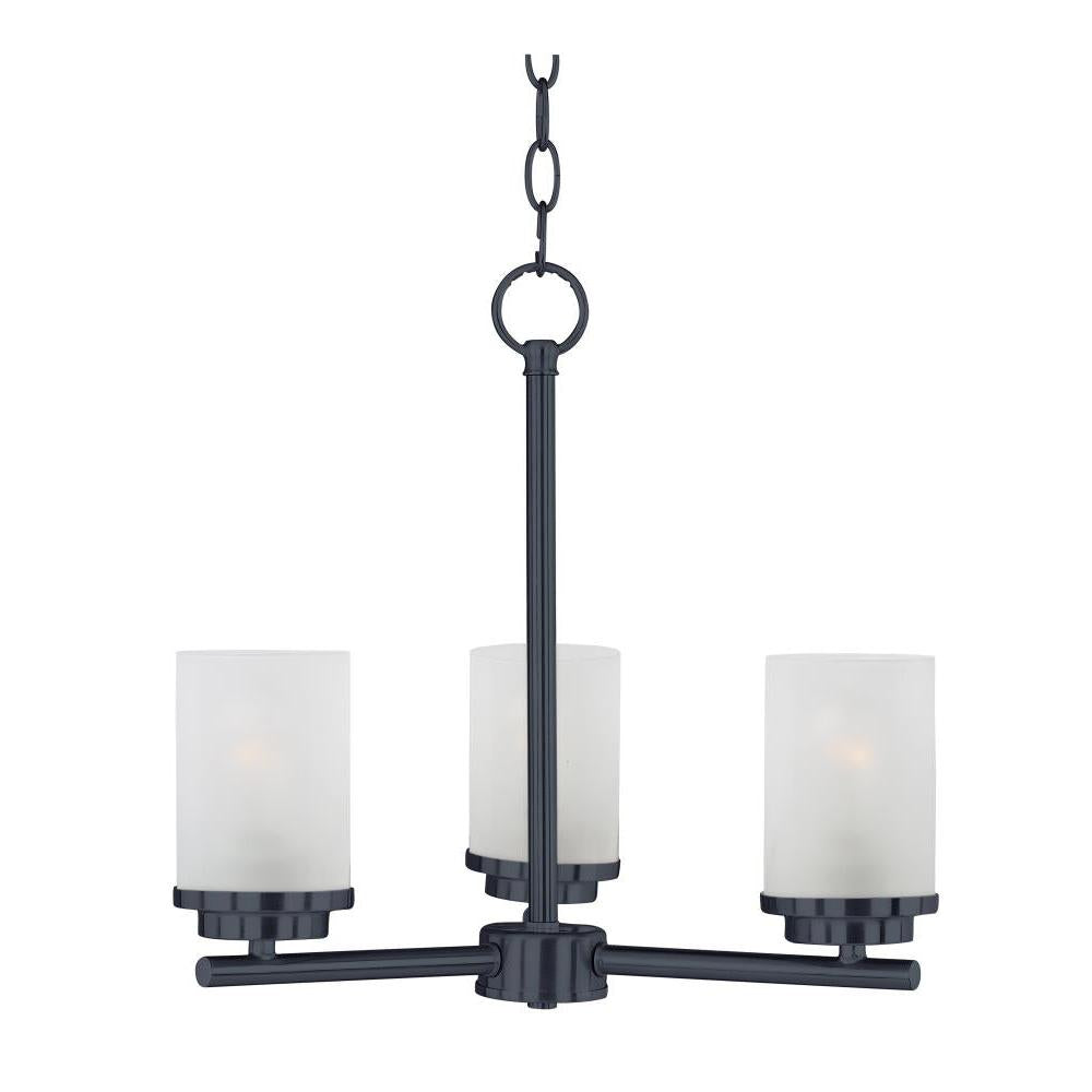 Maxim Lighting 10203FTBK Corona 16.5 Inch Semi Flush Mount Light – Black