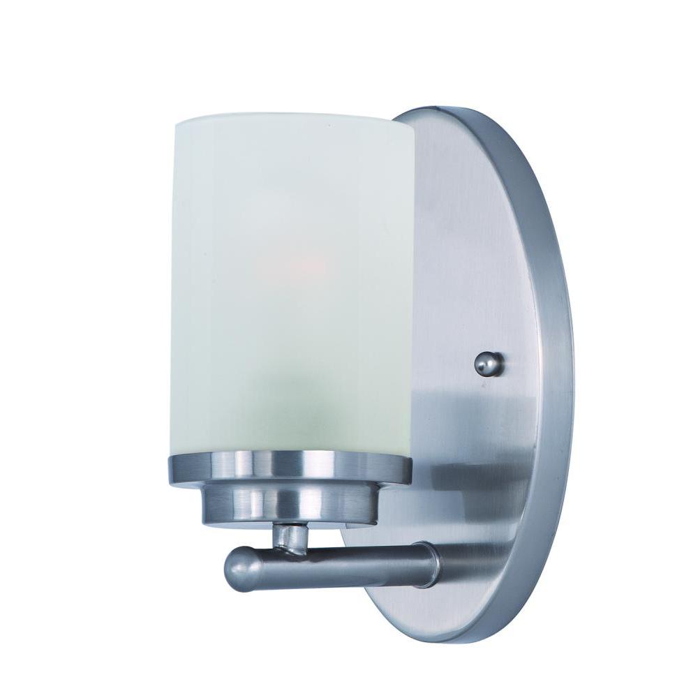 Maxim Lighting 10211FTSN Corona 4.5 Inch Bathroom Vanity - Satin Nickel
