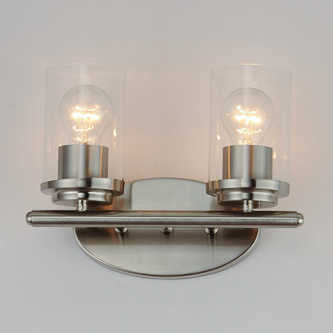 12 Inch Bathroom Vanity Light – Satin Nickel