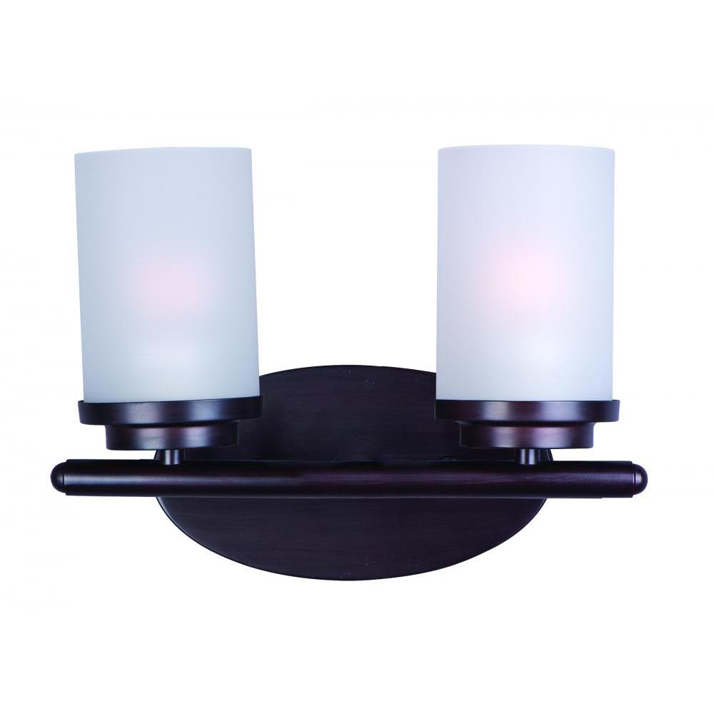 Maxim Lighting 10212FTOI 12 Inch 12 Bathroom Vanity - 12 Inch Bathroom Vanity Light – Oil Rubbed Bronze