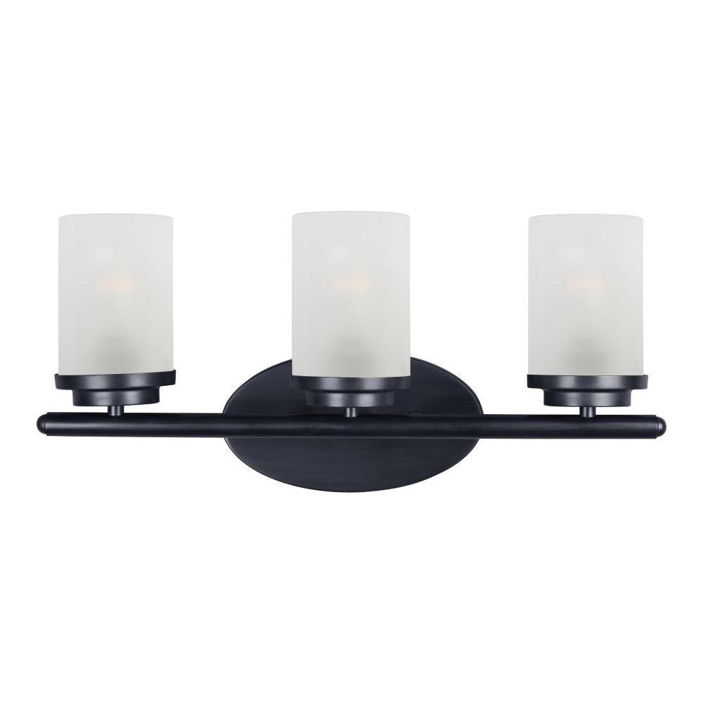 Maxim Lighting 10213FTBK Corona 19.25 Inch Bathroom Vanity - Black