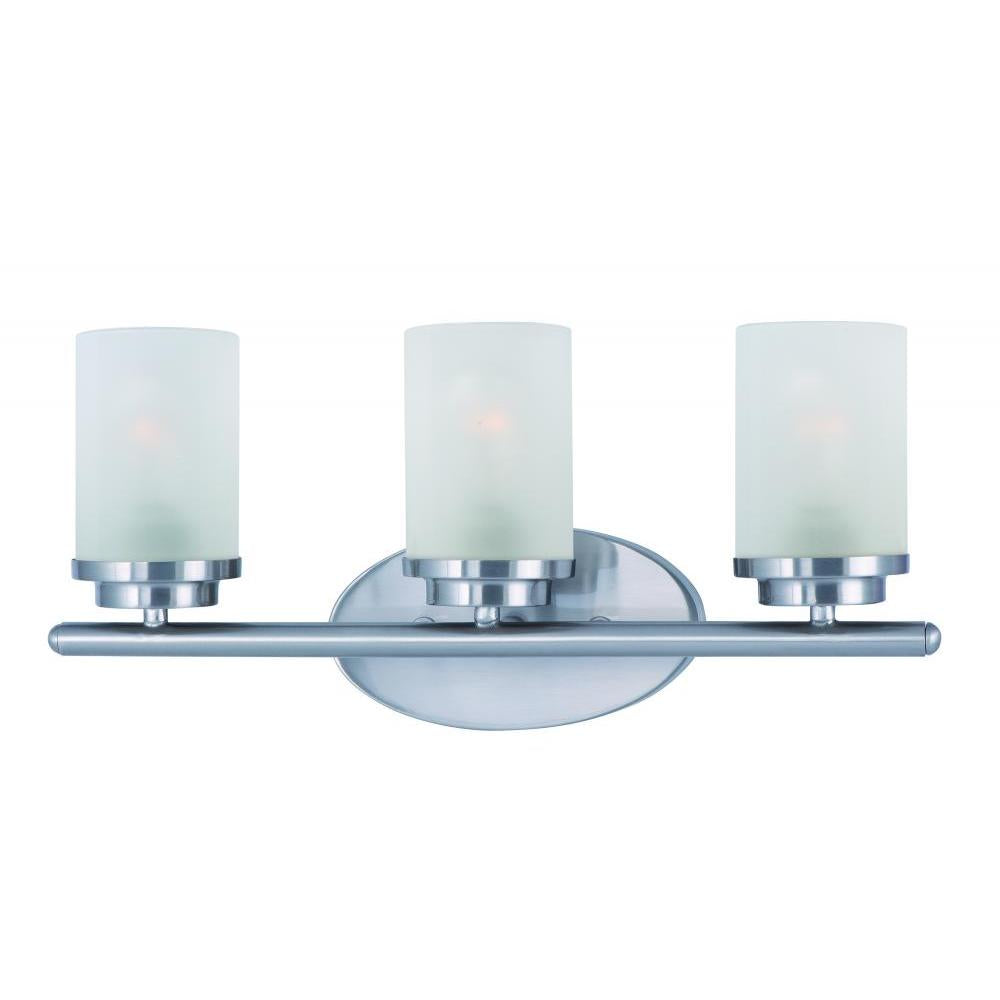 Maxim Lighting 10213FTSN Corona 19.25 Inch Bathroom Vanity - Satin Nickel