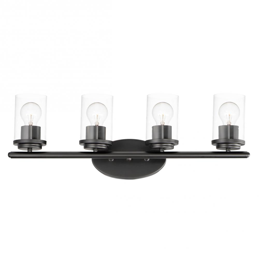 Maxim Lighting 10214CLBK Corona 26.25 Inch Bathroom Vanity - Black