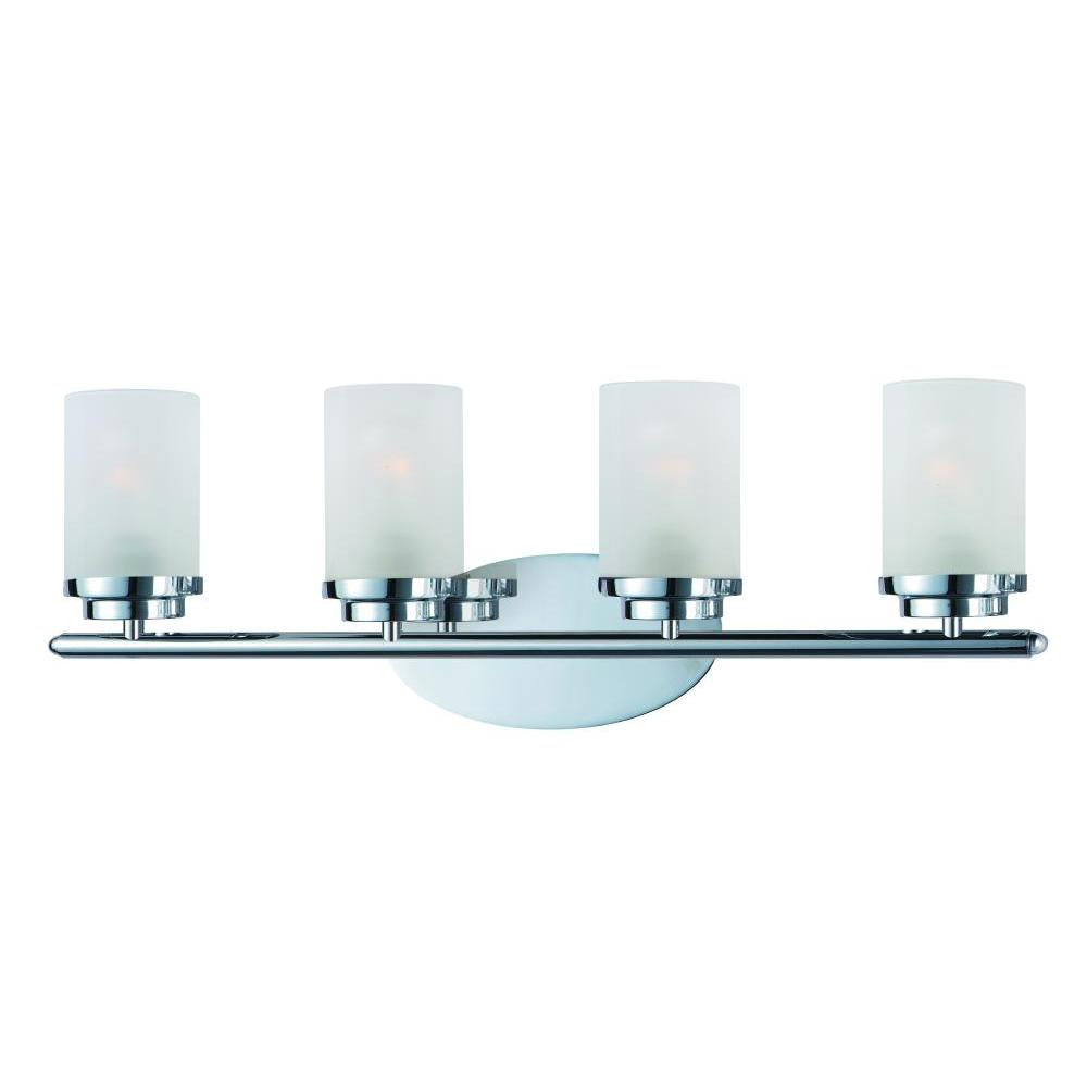Maxim Lighting 10214FTPC Corona 26.25 Inch Bathroom Vanity - Polished Chrome