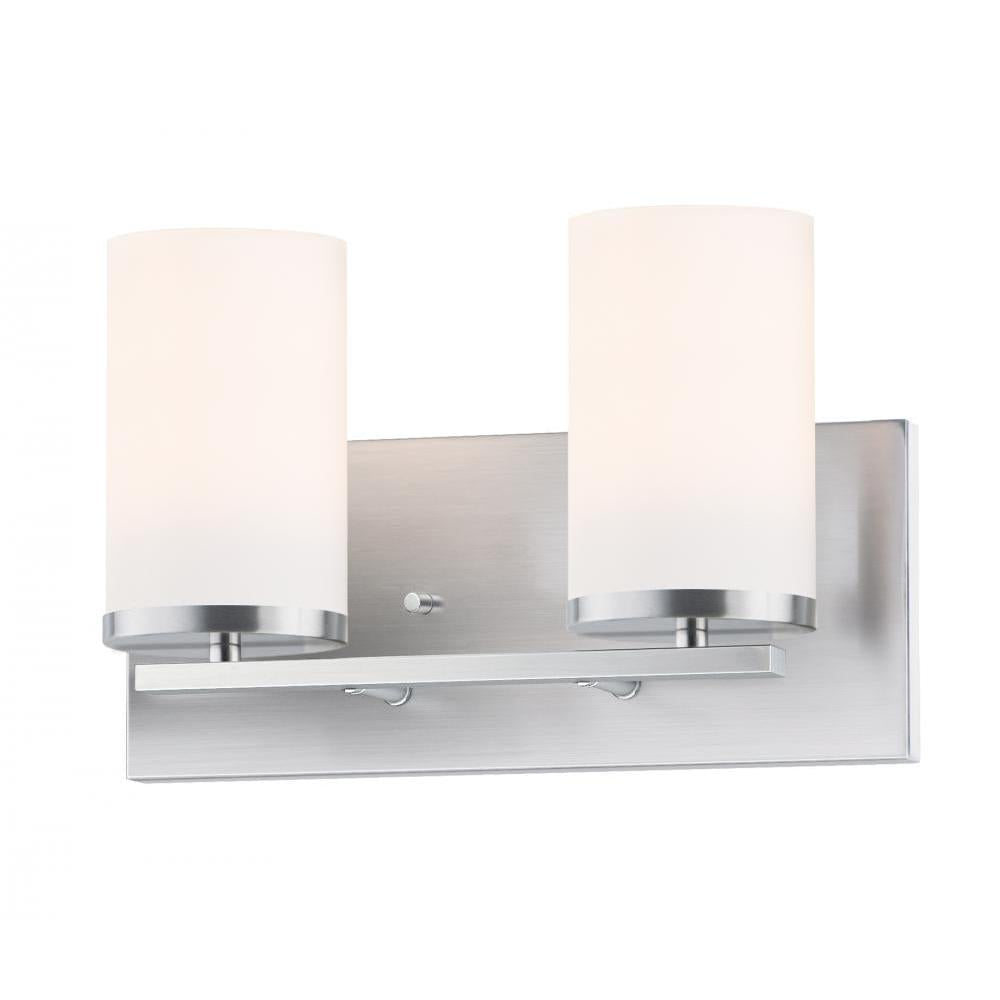 Maxim Lighting 10282SWSN 12 Inch 12 Bathroom Vanity - 12 Inch Bathroom Vanity Light – Satin Nickel
