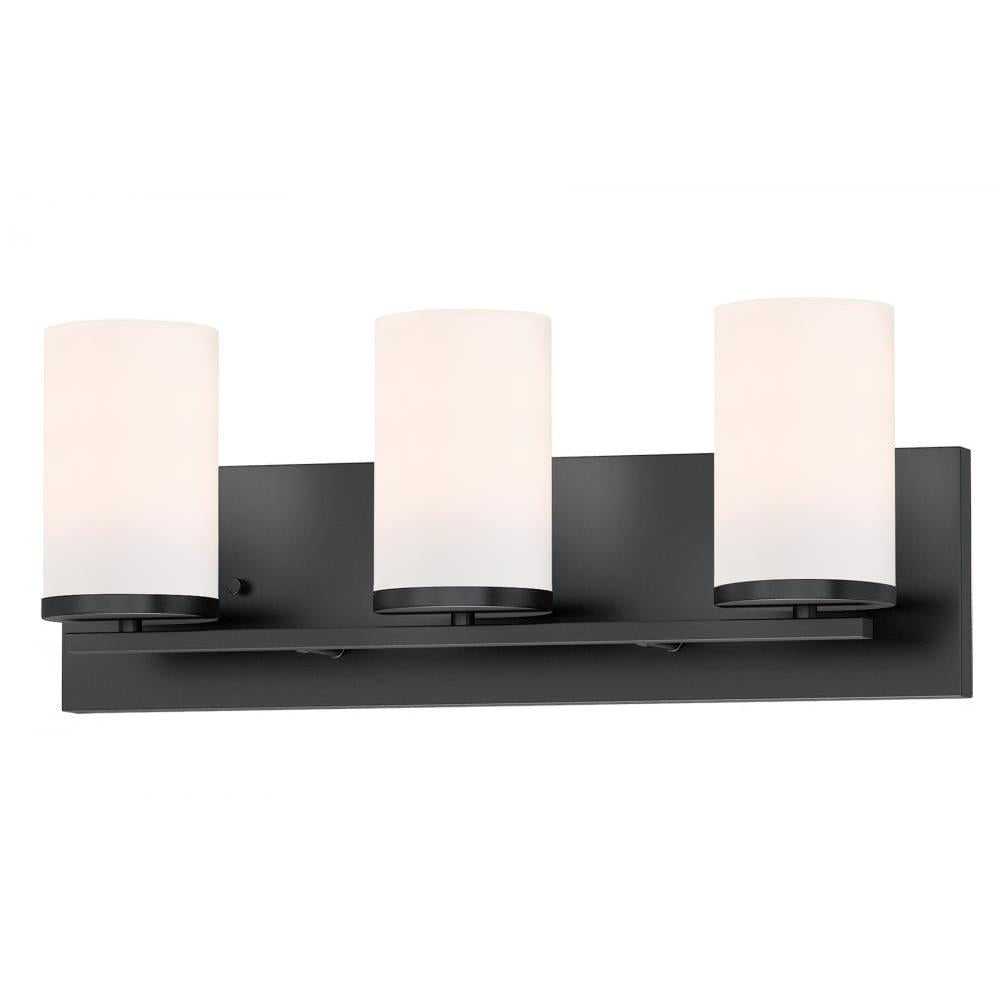 Maxim Lighting 10283SWBK Lateral 2 Inch Bathroom Vanity - Black