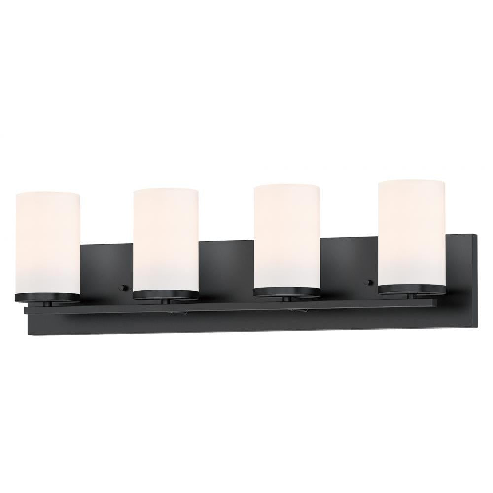 Maxim Lighting 10284SWBK Lateral 3 Inch Bathroom Vanity - Black