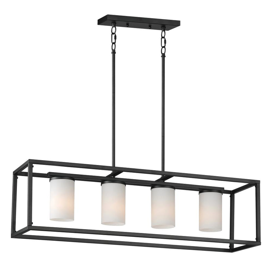 Maxim Lighting 10288SWBK Lateral 36 Inch Linear Pendant – Black