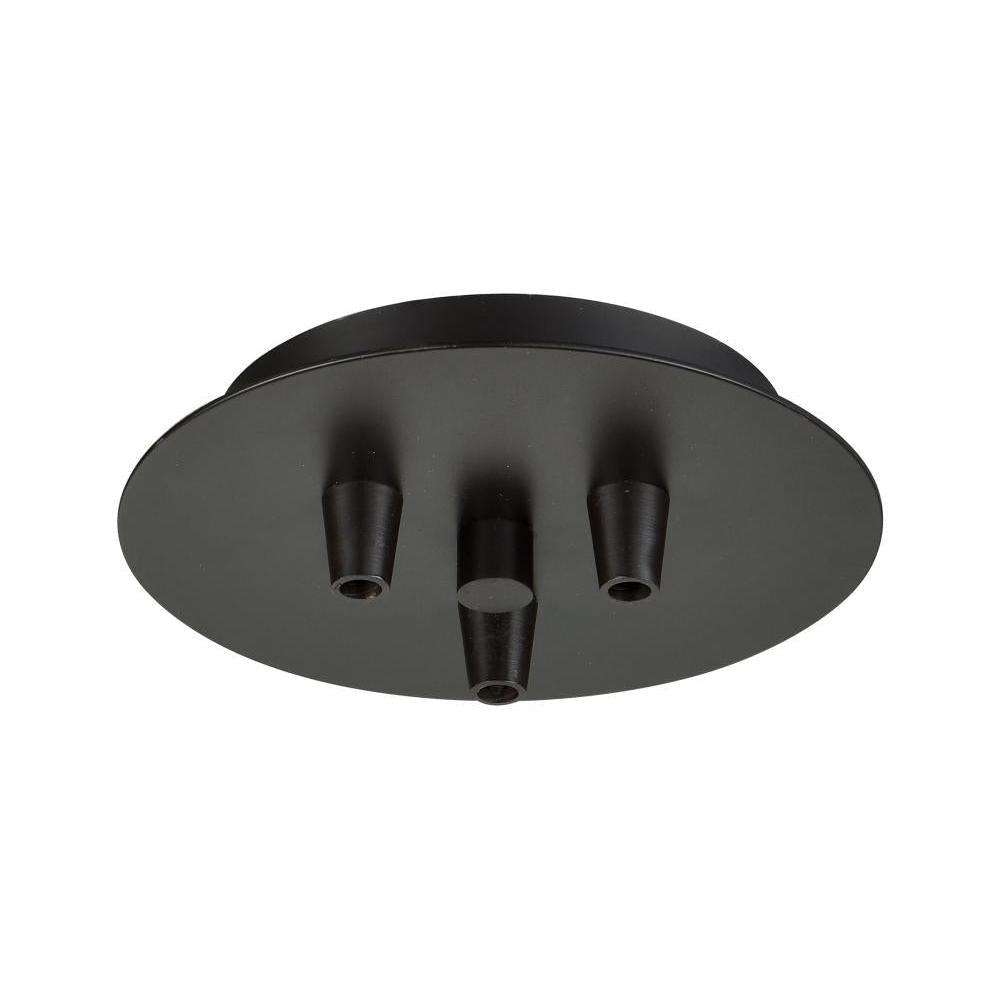 Custom Cord 3 Light 5.875 inch Multi Port Canopy