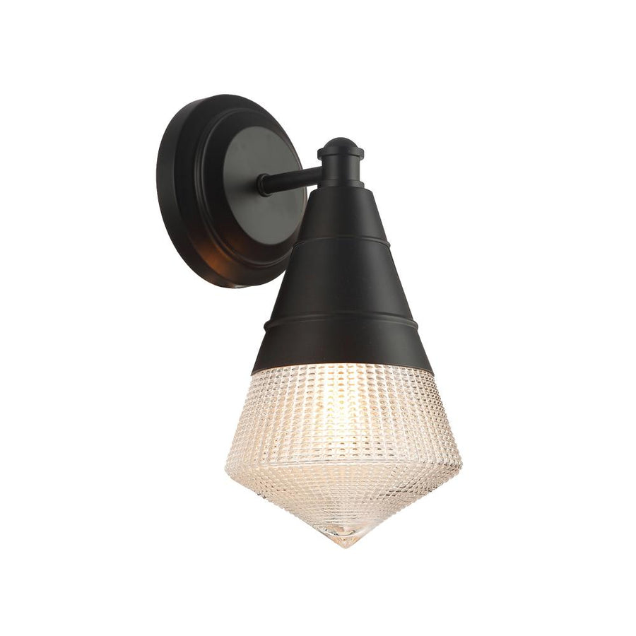 Maxim Lighting 10391PRBK Hargreaves 6 Wall Sconce - Black
