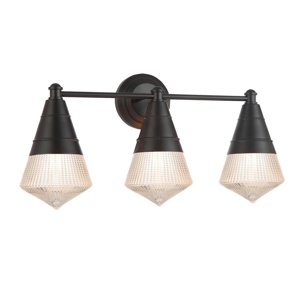 Maxim Lighting 10393PRBK Hargreaves 24 Inch Bathroom Vanity - Black