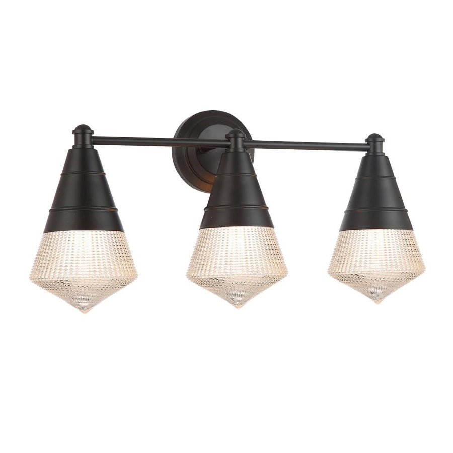 Maxim Lighting 10393PRBK Hargreaves 24 Inch Bathroom Vanity - Black
