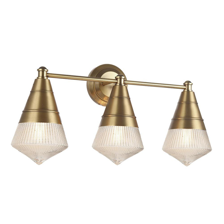 Maxim Lighting 10393PRNAB Hargreaves 24 Inch Bathroom Vanity - Natural Aged Brass