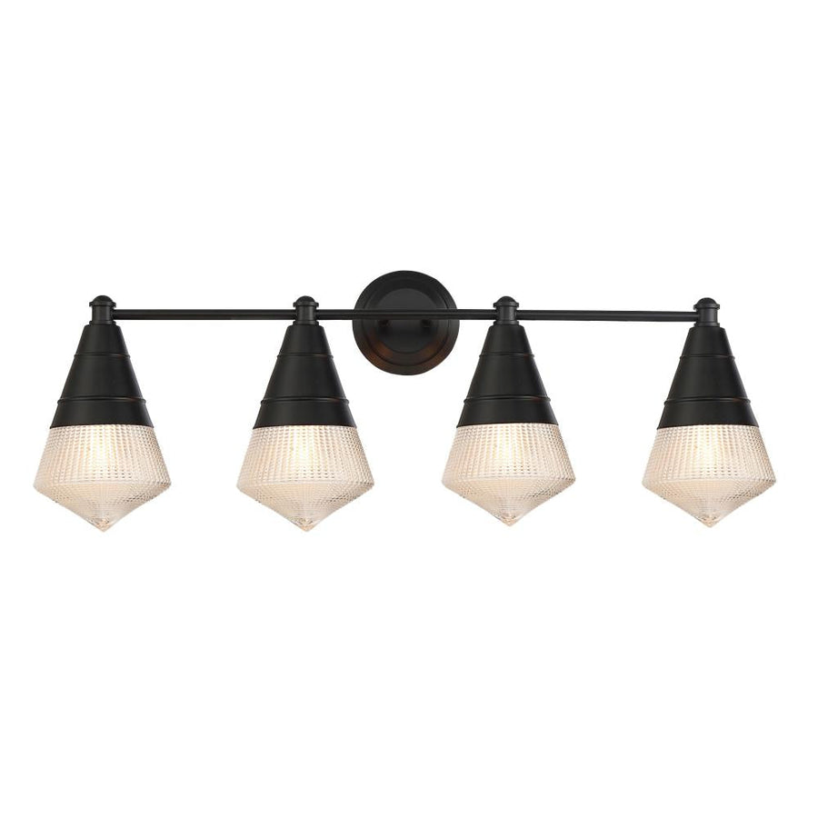 Maxim Lighting 10394PRBK Hargreaves 33.25 Inch Bathroom Vanity - Black