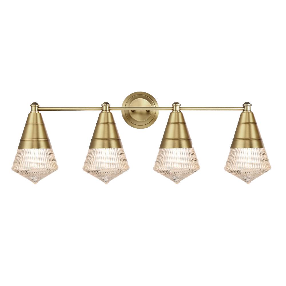 Maxim Lighting 10394PRNAB Hargreaves 33.25 Inch Bathroom Vanity - Natural Aged Brass