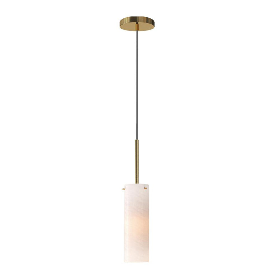 Maxim Lighting 10511MRNAB Blizzard 3.25 Inch Linear Pendant – Natural Aged Brass