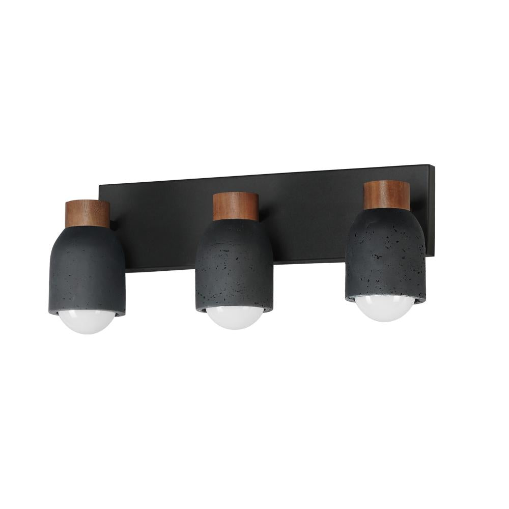 Maxim Lighting 10623LVBK Pompeii 21 Inch Bathroom Vanity - Lava / Black