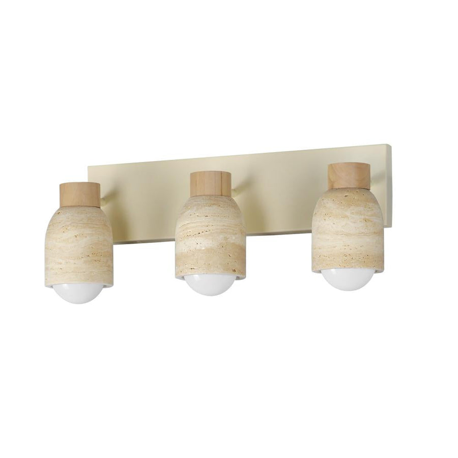Maxim Lighting 10623TVOY Pompeii 21 Inch Bathroom Vanity - Travertine / Oyster