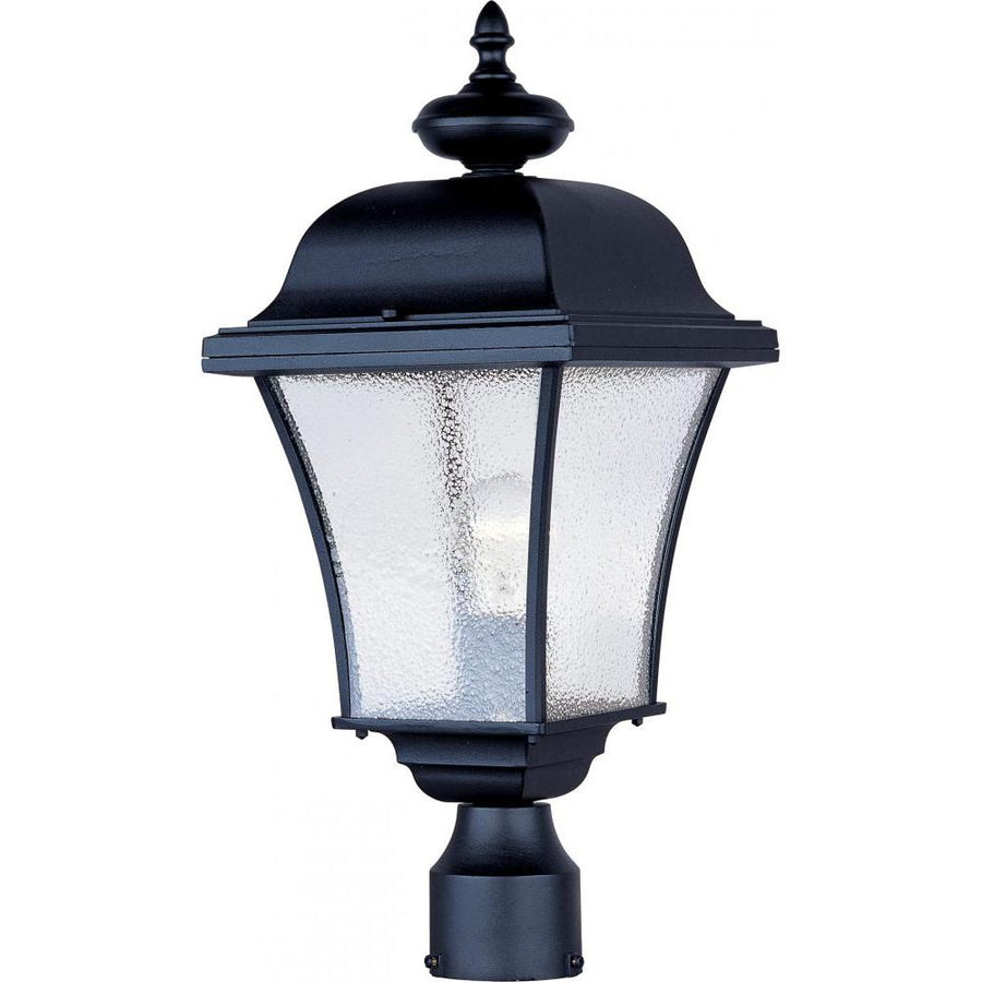 Maxim Lighting 1065BK Senator 9 Inch Outdoor Post Lantern – Black