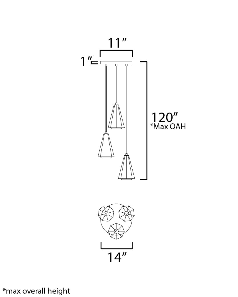 Rizzo-Multi-Light Pendant