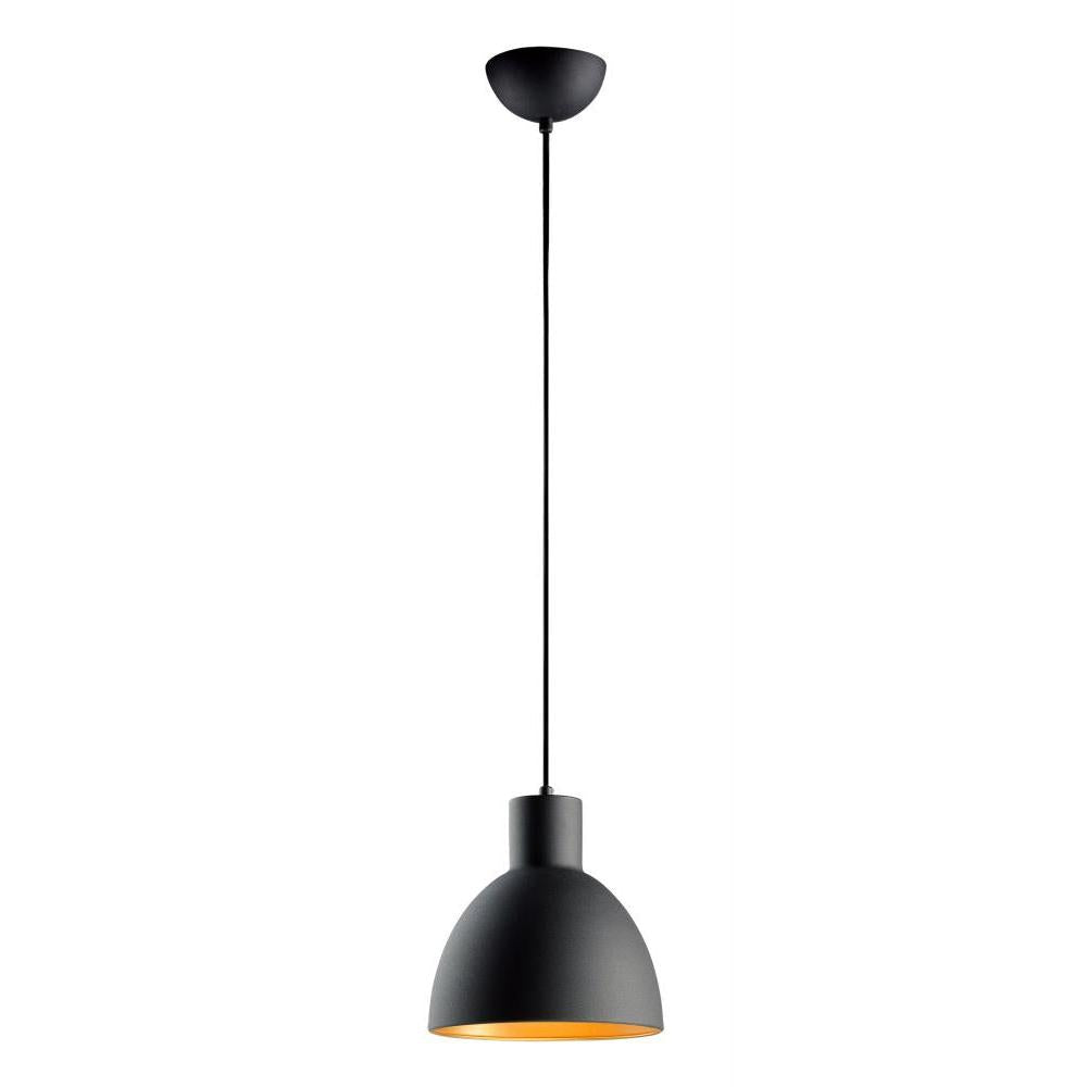 Maxim Lighting 11022BKGLD Cora 8.75 Inch Semi Flush Mount Light – Black / Gold
