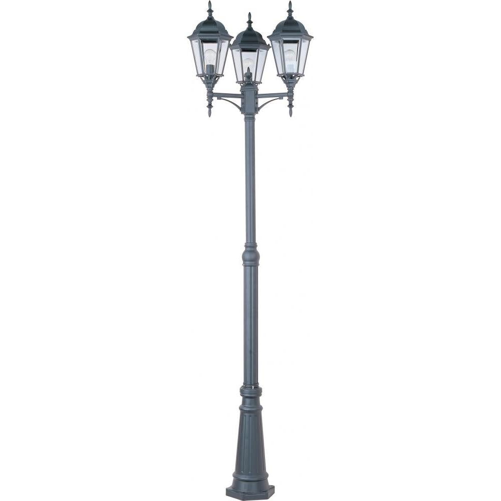 Maxim Lighting 1105BK Poles 24 Inch Outdoor Post Lantern – Black