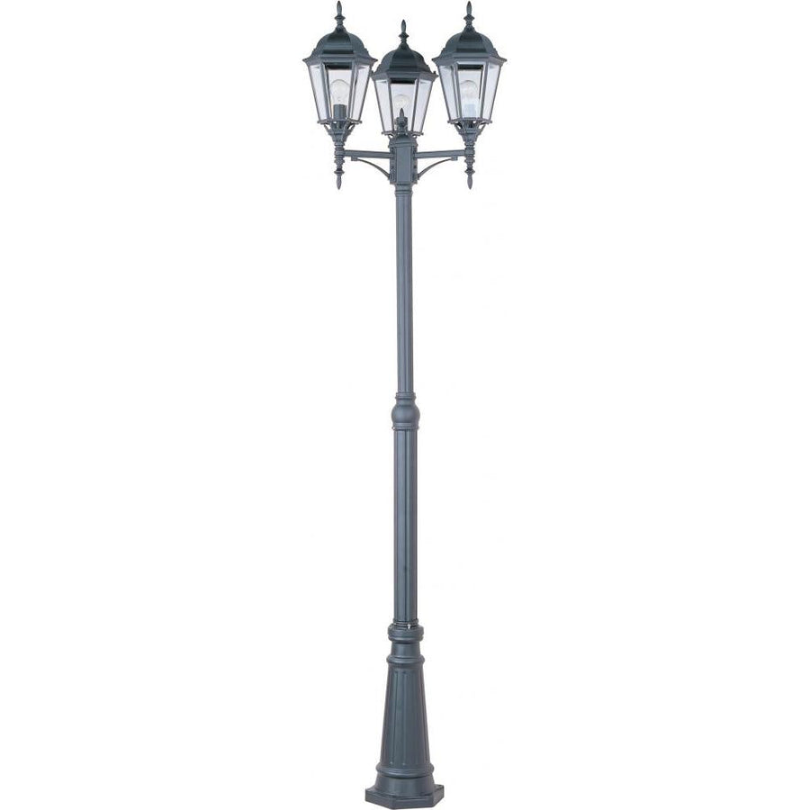 Maxim Lighting 1105BK Poles 24 Inch Outdoor Post Lantern – Black