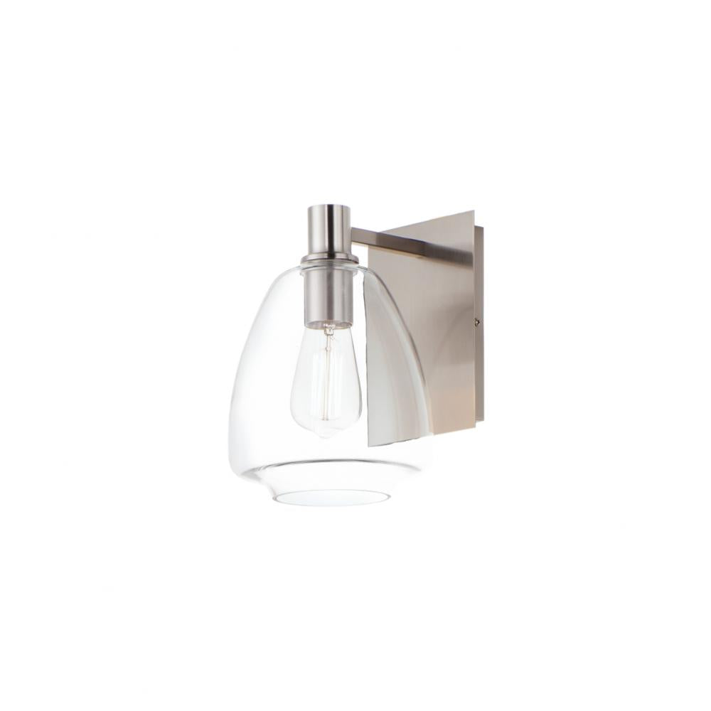Maxim Lighting 11111CLSN Babylon 7.25 Wall Sconce - Satin Nickel