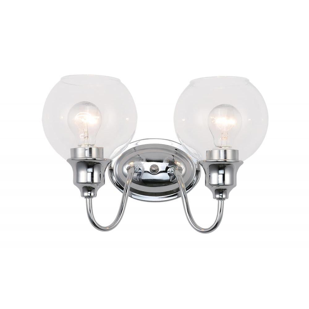 Maxim Lighting 1112CLPC Ballord 14 Inch Bathroom Vanity - Polished Chrome