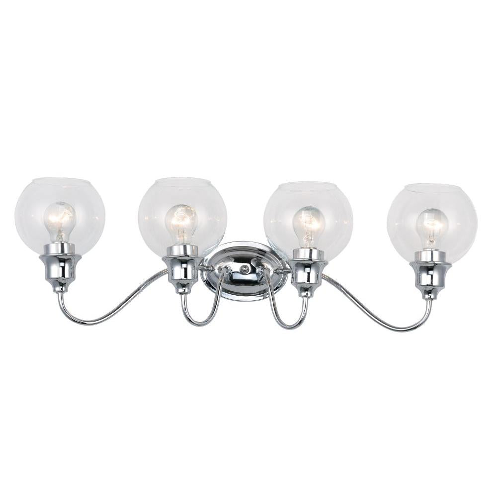 Maxim Lighting 1114CLPC Ballord 31 Inch Bathroom Vanity - Polished Chrome