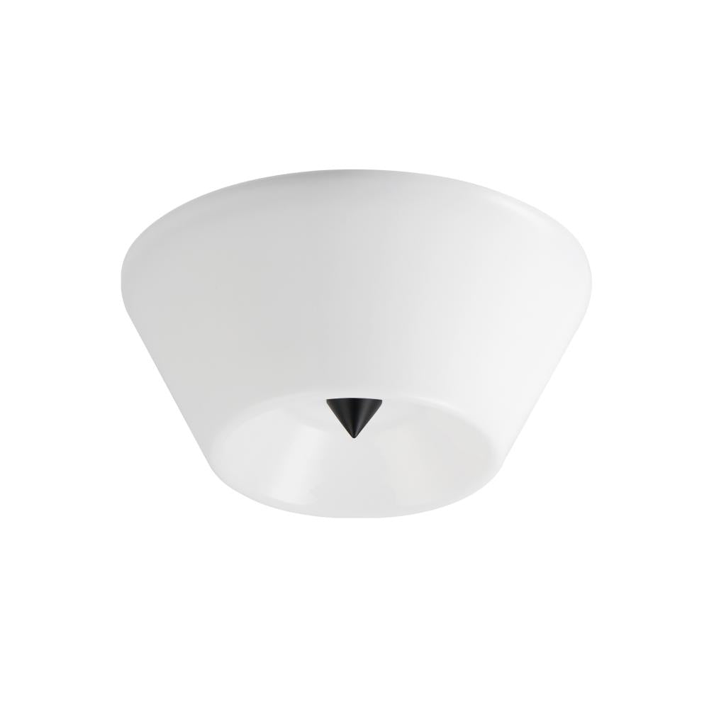 Maxim Lighting 11150WTBK Tack 10 Inch Flush Mount Light – Black
