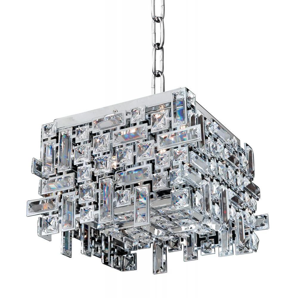 Vermeer Luxury Crystal Wall Sconce – Brushed Champagne Gold