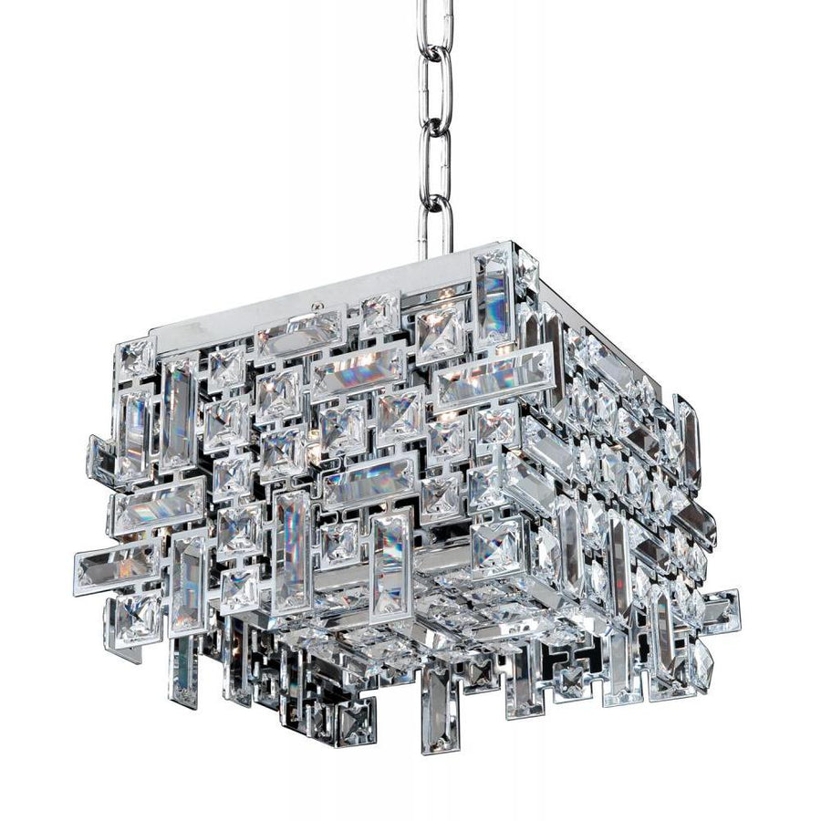 Vermeer Luxury Crystal Wall Sconce – Brushed Champagne Gold