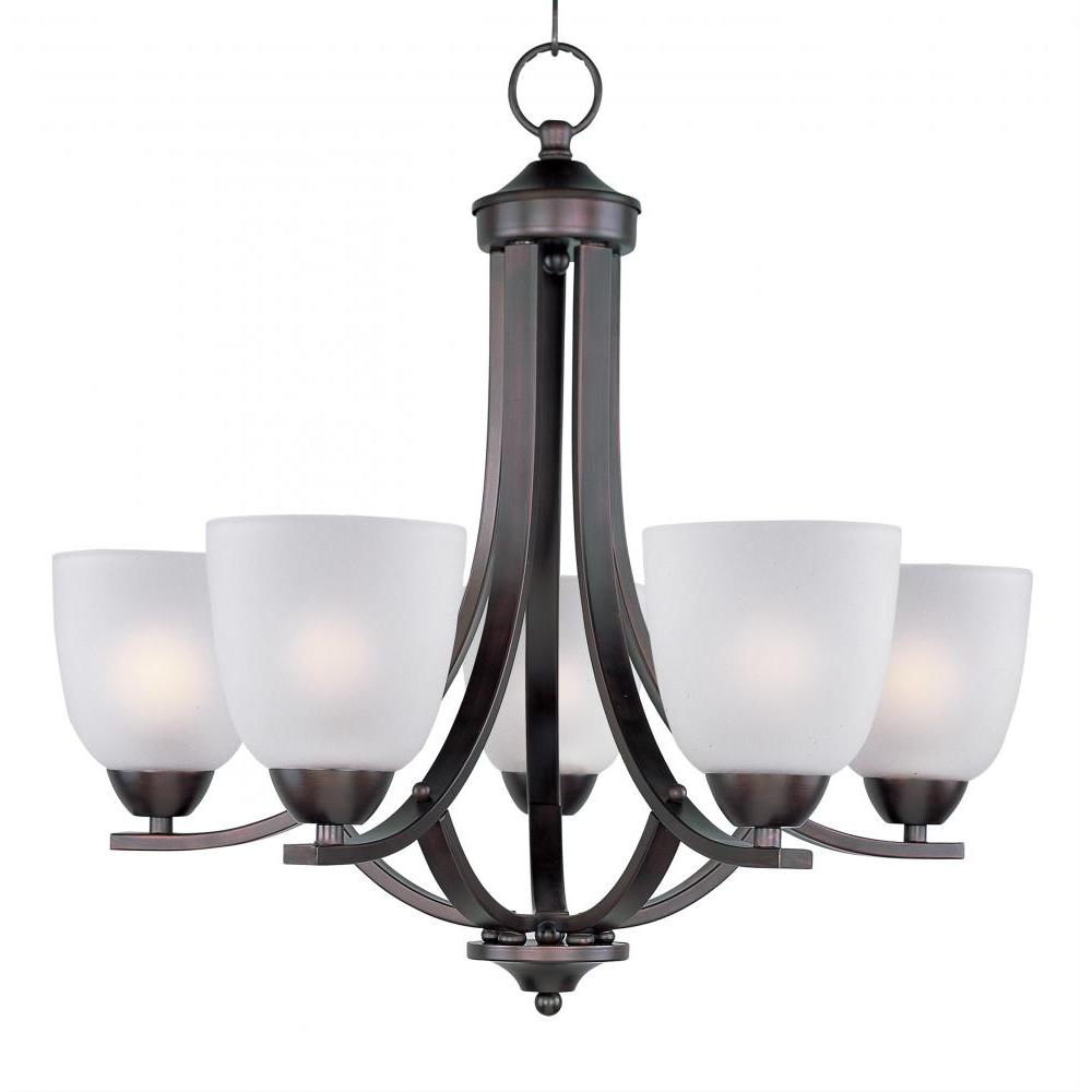 Maxim Lighting 11225FTOI Axis 24 Inch Semi Flush Mount Light – Oil Rubbed Bronze