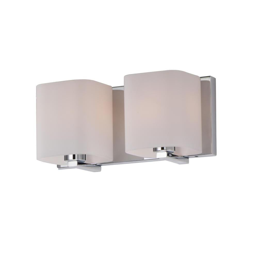 Maxim Lighting 11252SWPC 12 Inch 12.5 Bathroom Vanity - 12 Inch Bathroom Vanity Light – Polished Chrome