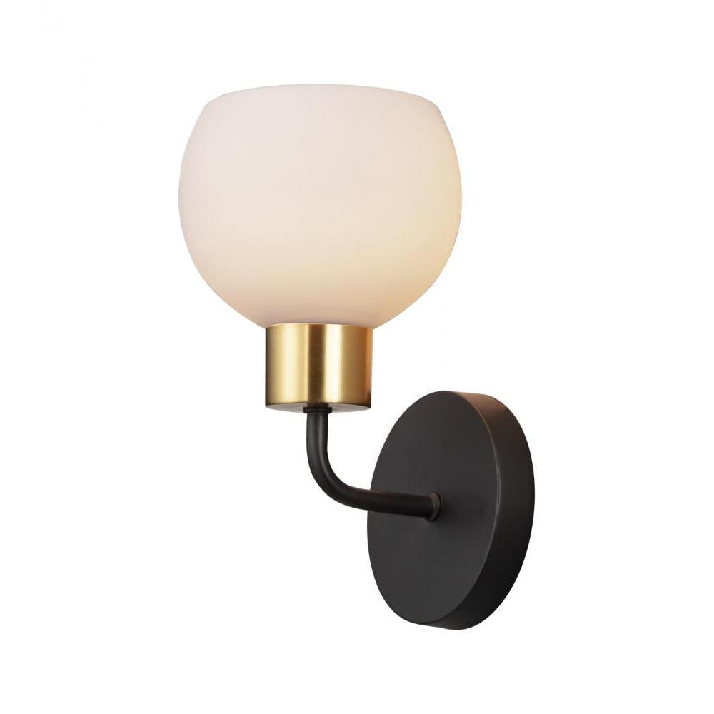 Maxim Lighting 11271SWBZSBR Coraline 6 Wall Sconce - Bronze / Satin Brass